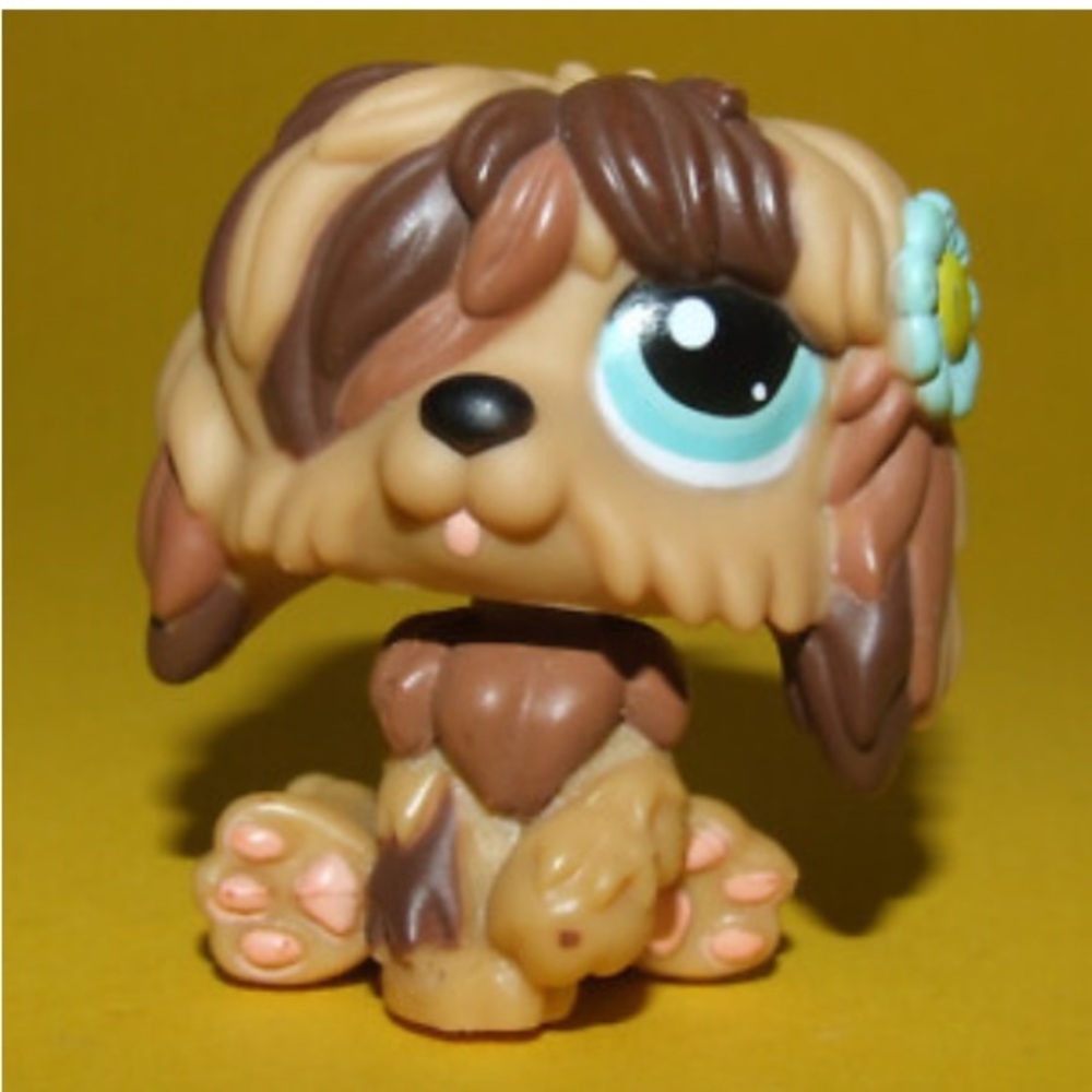 LPS Shaggy Sheep Dog Figure #1077